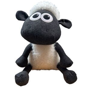 SKJ USA Shaun The Sheep Plush Stuffed Animal White Grey Lamb